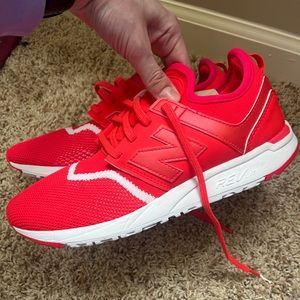 New Balance 247, Bright Coral, Women’s size 9